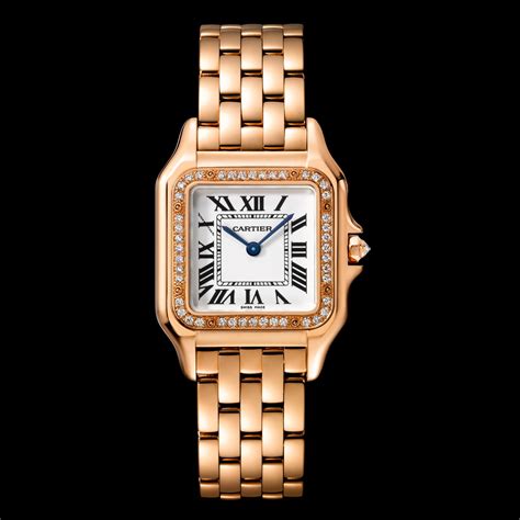 cartier panther watch|cartier panthere watch with diamonds.